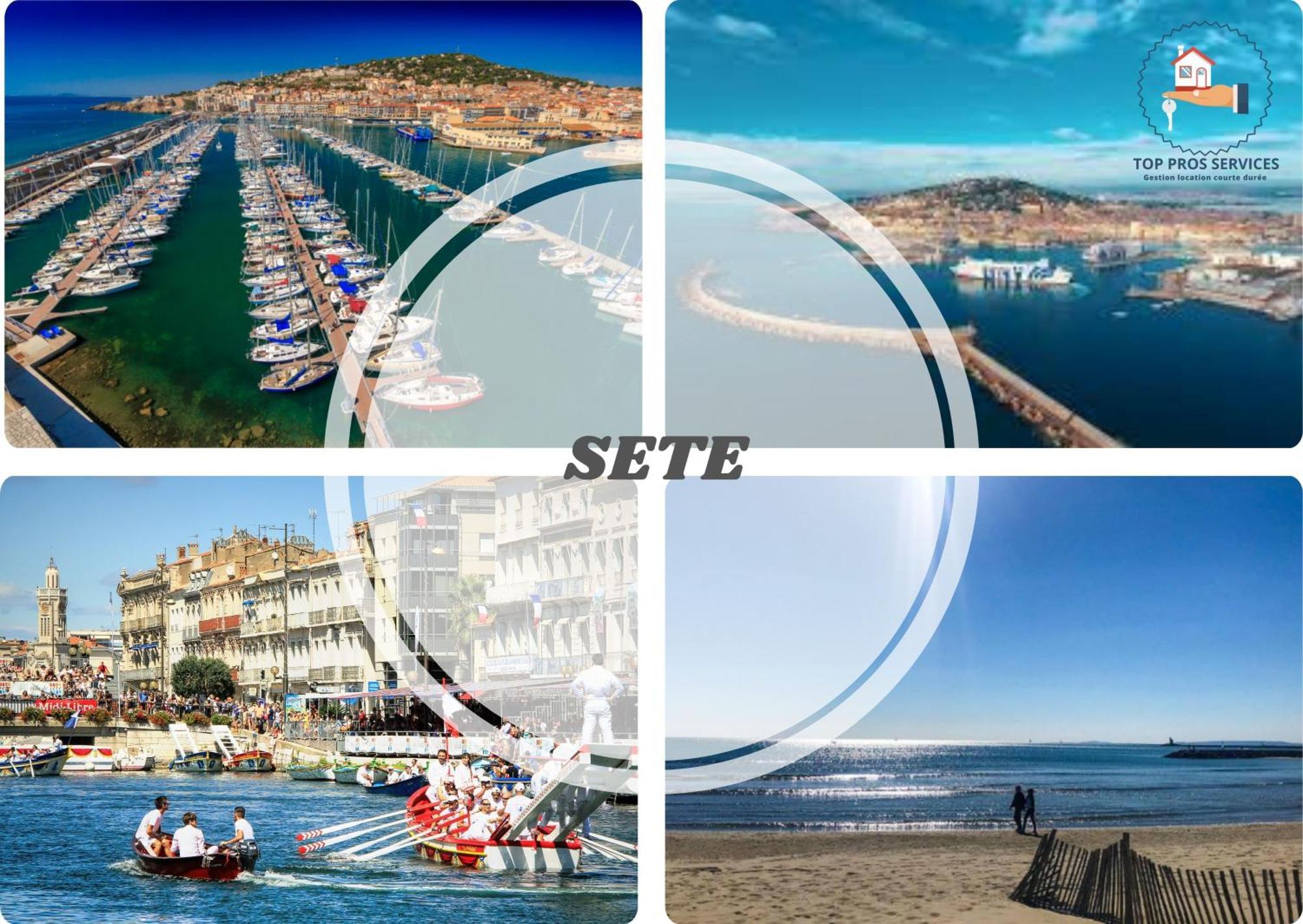 Le Sunrise Vue Mer Acces Plage- Spacieux-2 Terrasses-Wifi - Confort -Top Pros Servicesconciergerielagrandemotte La Grande-Motte Exterior foto